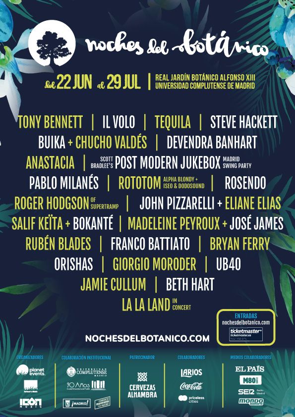 Las Noches del Botánico presenta uno de sus carteles más eclécticos y completos 3 Las Noches del Botánico presenta uno de sus carteles más eclécticos y completos