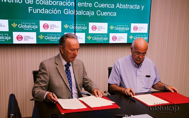 Cuenca Abstracta firma un convenio de colaboración con la Fundación Globalcaja-Cuenca