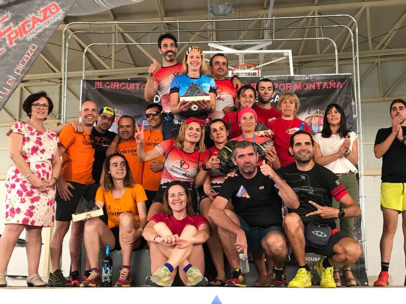 Cristian Argandoña y Coral Torrijos imponen su ritmo en El Picazo en la tercera prueba del Circuito de Carreras por Montaña