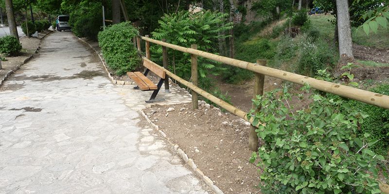 El Consorcio Ciudad de Cuenca recepciona las obras de reparación de muro del cauce del río Huécar frente al Portland