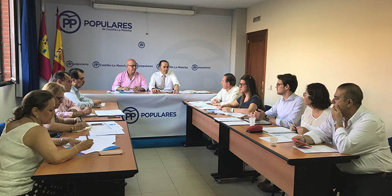 El PP de Toledo celebra su Comité de Dirección para analizar el proyecto “pueblo a pueblo” que pretende estar más cerca de los ciudadanos