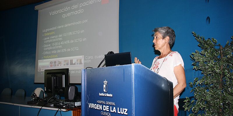 El manejo de las quemaduras en Atención Primaria ha centrado una nueva Sesión Clínica en el Hospital Virgen de la Luz de Cuenca