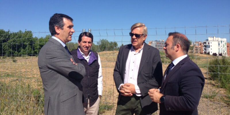 En marcha la ejecución de cuatro nuevos campos de fútbol en la Fuente de la Niña