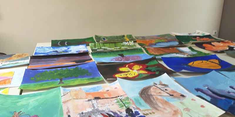 Entrega de obsequios del concurso de pintura contemporánea organizado por Cuenca Abstracta