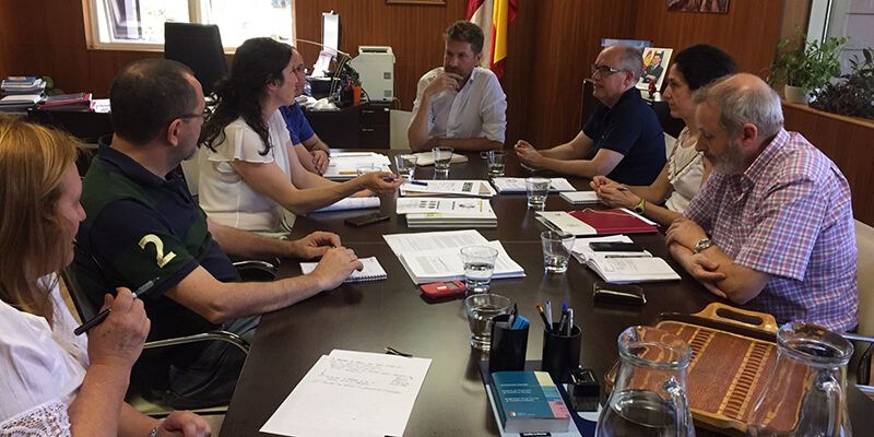 Fomento comparte con Medio Ambiente el cálculo de la huella de carbono en la Consejería para coordinar el trabajo de reducción de gases de efecto invernadero