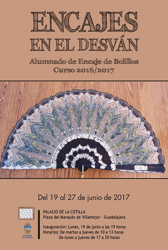 Hoy, 19 de junio, inauguración de una exposición de Encaje de Bolillos en Guadalajara 3 Hoy, 19 de junio, inauguración de una exposición Encaje de Bolillos en Guadalajara