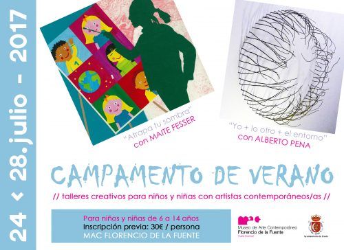 Huete ofrece un campamento de verano de arte contemporáneo