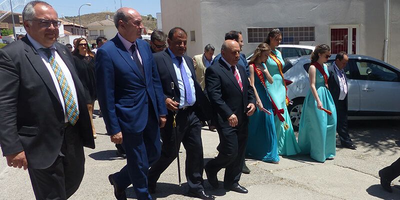 José Manuel Latre participa en las fiestas patronales de Albares en honor a San Antonio de Padua