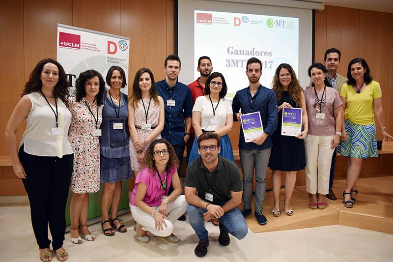 La Escuela Internacional de Doctorado entrega los premios del concurso Tesis en tres minutos