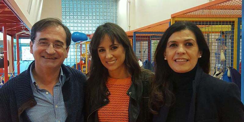 La periodista Lorena García amadrina a la Fundación Nipace en la carrera solidaria de las 24 Horas Ford