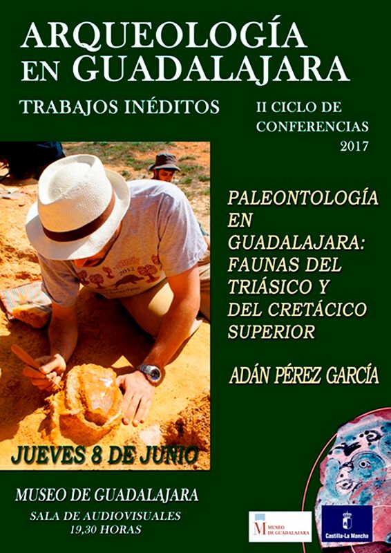 Los hallazgos en los yacimientos paleontológicos de El Atance y Algora protagonizan la próxima conferencia del Museo Provincial