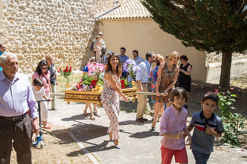 Los tostones y los roscos volvieron a Viana, La Puerta y Azañón por San Antonio