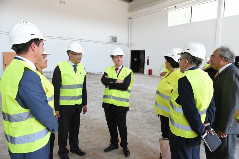 Page visita las obras del nuevo Colegio de Educación Infantil y Primaria de Yebes