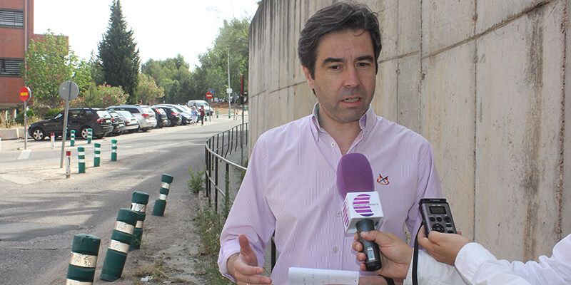 Robisco critica que Page se esté riendo de los guadalajareños con el estado en el que se encuentra el Hospital de Guadalajara