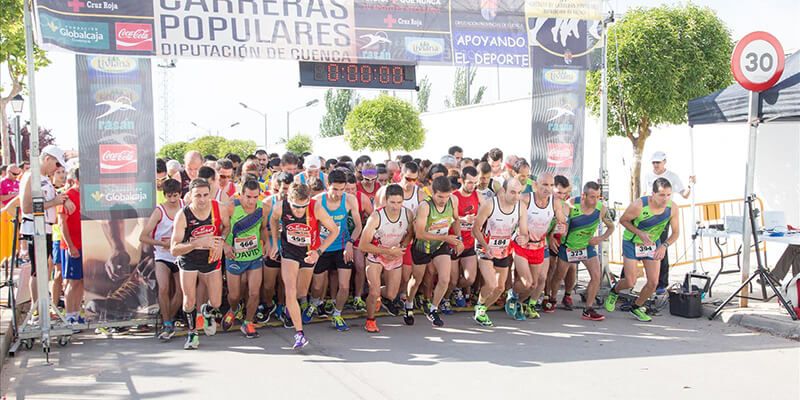 Saúl Ordoño y María Jesús Algarra vencen en Mota del Cuervo en la 7ª prueba del XV Circuito de Carreras Populares