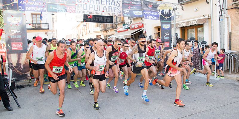 Saúl Ordoño y Mª Jesús Algarra se imponen en la 8ª cita del XV Circuito de Carreras Populares Diputación de Cuenca