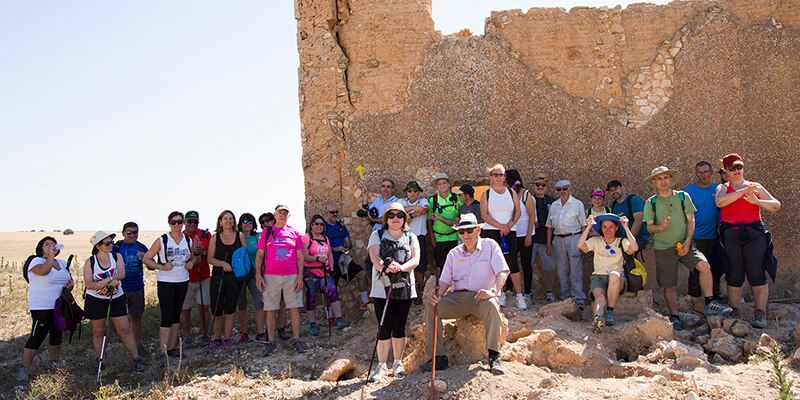 Un total de 35 peregrinos recuerdan a Fray Francisco de la Cruz desde San Clemente hasta la Alberca de Záncara
