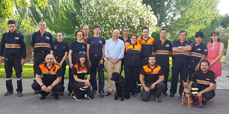 Un total de 570 alumnos de los grupos de emergencia se han formado en la Escuela de Protección Ciudadana en mayo