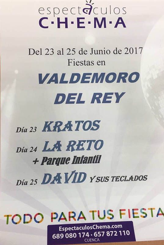 Valdemoro del Rey celebra sus fiestas este fin de semana