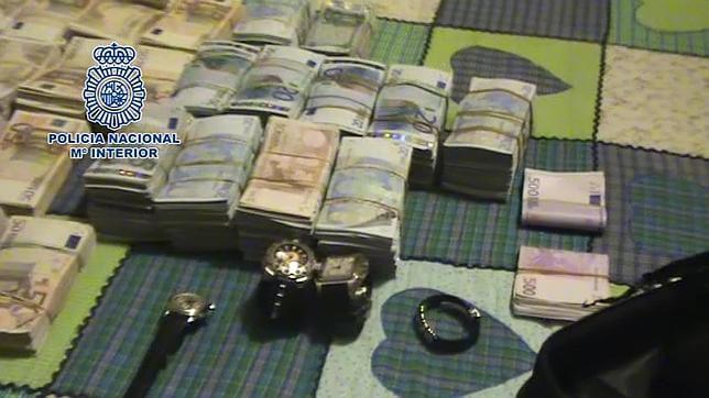 Veinte detenidos, algunos en Guadalajara, por blanquear dinero de la droga