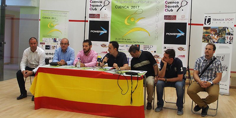 Todo listo para que comience el Campeonato Absoluto de España de Squash de Equipos por Clubes