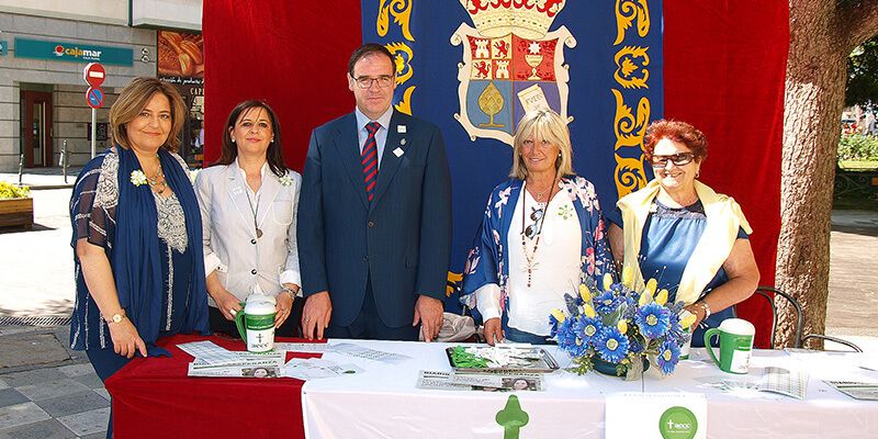 Diputación de Cuenca colabora un año más con la campaña de cuestación de la Asociación Española contra el Cáncer de Cuenca