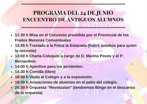 Reencuentro de antiguos alumnos del Colegio Melchor Cano de Tarancón