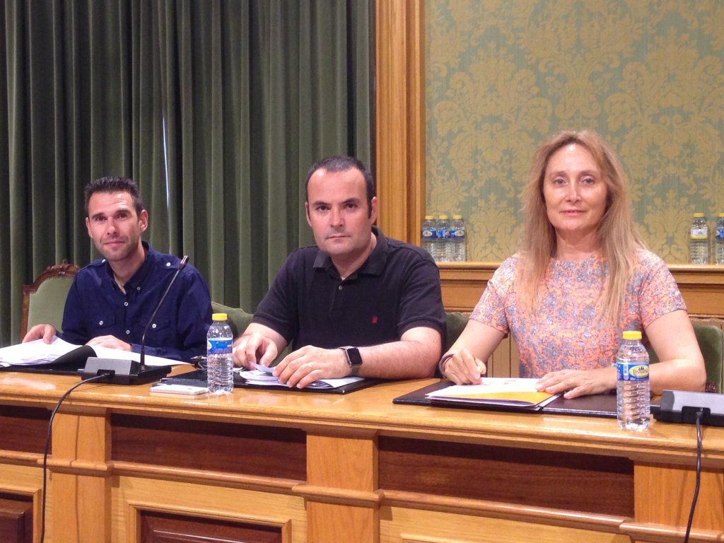 10.07.2017 Concejales del Grupo Municipal Cs en el pleno de julio