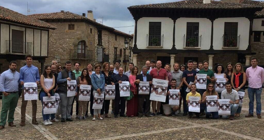 NNGG de Guadalajara rinde homenaje a Miguel Ángel Blanco en la III Escuela de Verano en Atienza