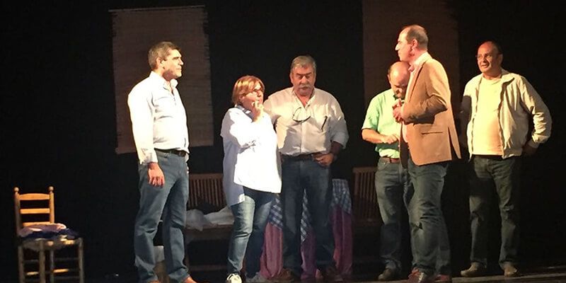 Alberto Rojo destaca el trabajo a favor de la cultura realizado por el Ayuntamiento de Milmarcos y la Asociación Tierra Molinesa