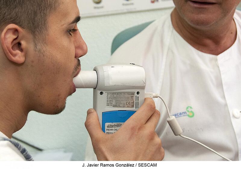 Atención Primaria de Guadalajara ha realizado 308 espirometrías de enero a mayo