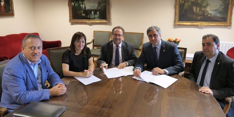 Ayuntamiento de Cuenca y Consorcio formalizan el Convenio que posibilita la rehabilitación de la Casa del Corregidor