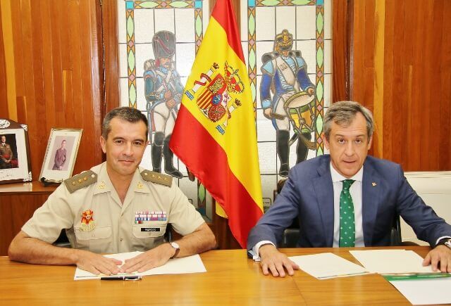 Caja Rural Castilla-La Mancha renueva su compromiso con la Academia de Infantería