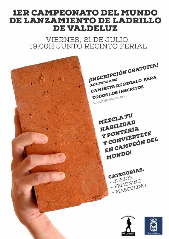 Comienza el primer Campeonato del Mundo de lanzamiento de ladrillo en Yebes