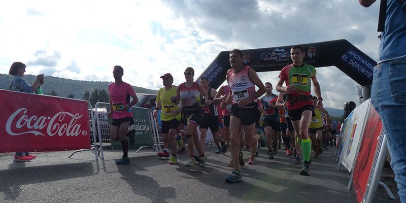 Cristian Argandoña y María Jesús Algarra fueron los mejores en las montañas de Tragacete