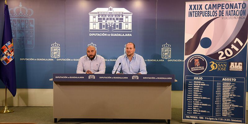 El próximo lunes comienza el XXIX Interpueblos de Natación que organiza la Diputación de Guadalajara