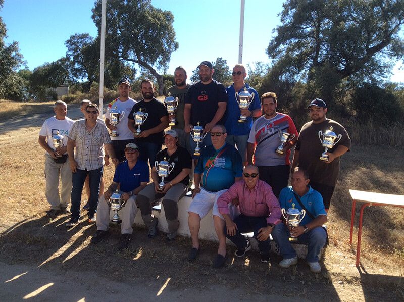 El tirador alcarreño Jesús Golbano, campeón regional de Recorridos de Caza en veteranos