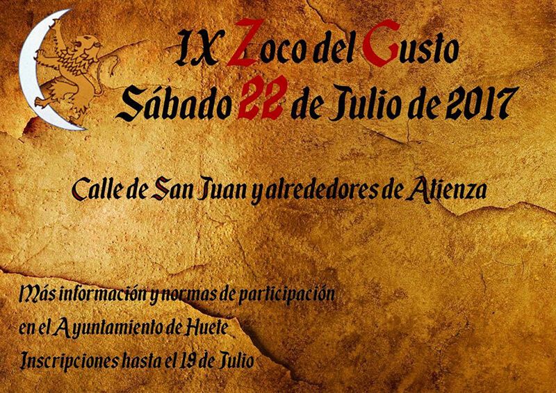 Huete prepara el Zoco del Gusto 2017