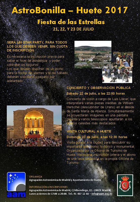 Huete se prepara para vivir su gran Fiesta de las Estrellas