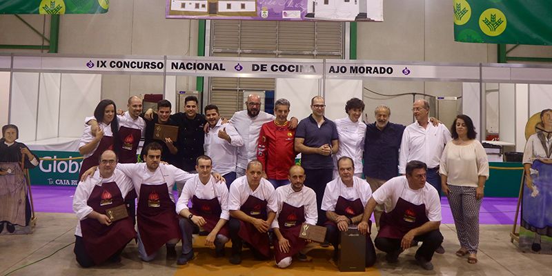 Javier Ramos Ortiz de Sagunto gana el IX Concurso Nacional de Cocina Ajo Morado de Las Pedroñeras