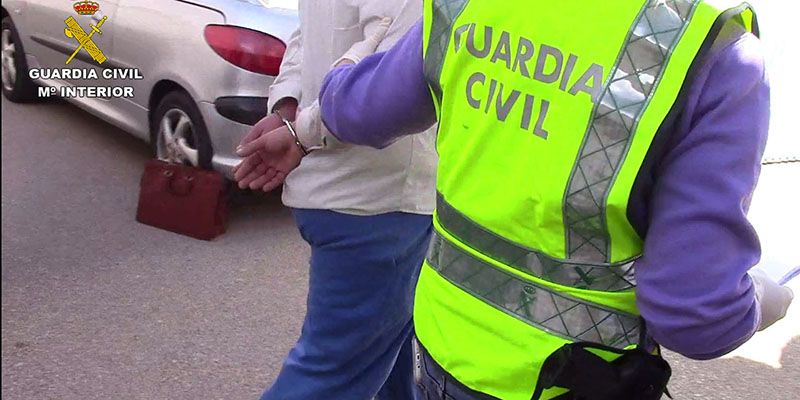 La Guardia Civil detiene a seis personas en Cuenca por cometer un robo con arma de fuego