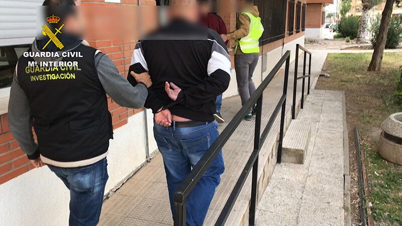 La Guardia Civil detiene a tres personas e investiga a otras dos por 31 robos en la Alcarria conquense