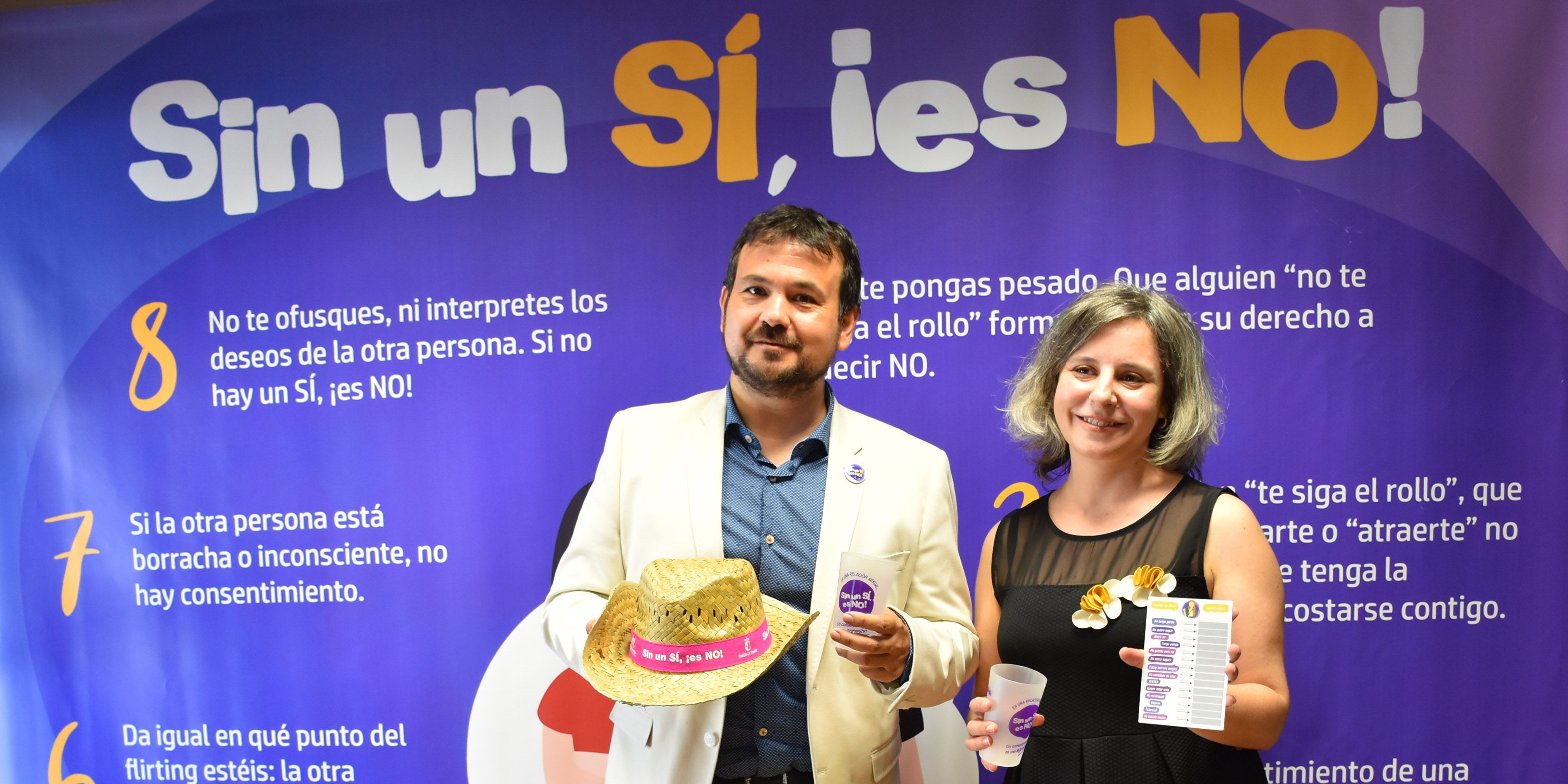 La Junta pone en marcha la campaña Sin un SÍ, ¡es NO! para prevenir la violación en cita