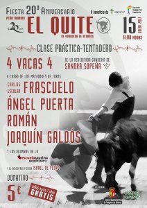 La Peña Taurina ‘El Quite’ de Yunquera de Henares celebra sus 20 años