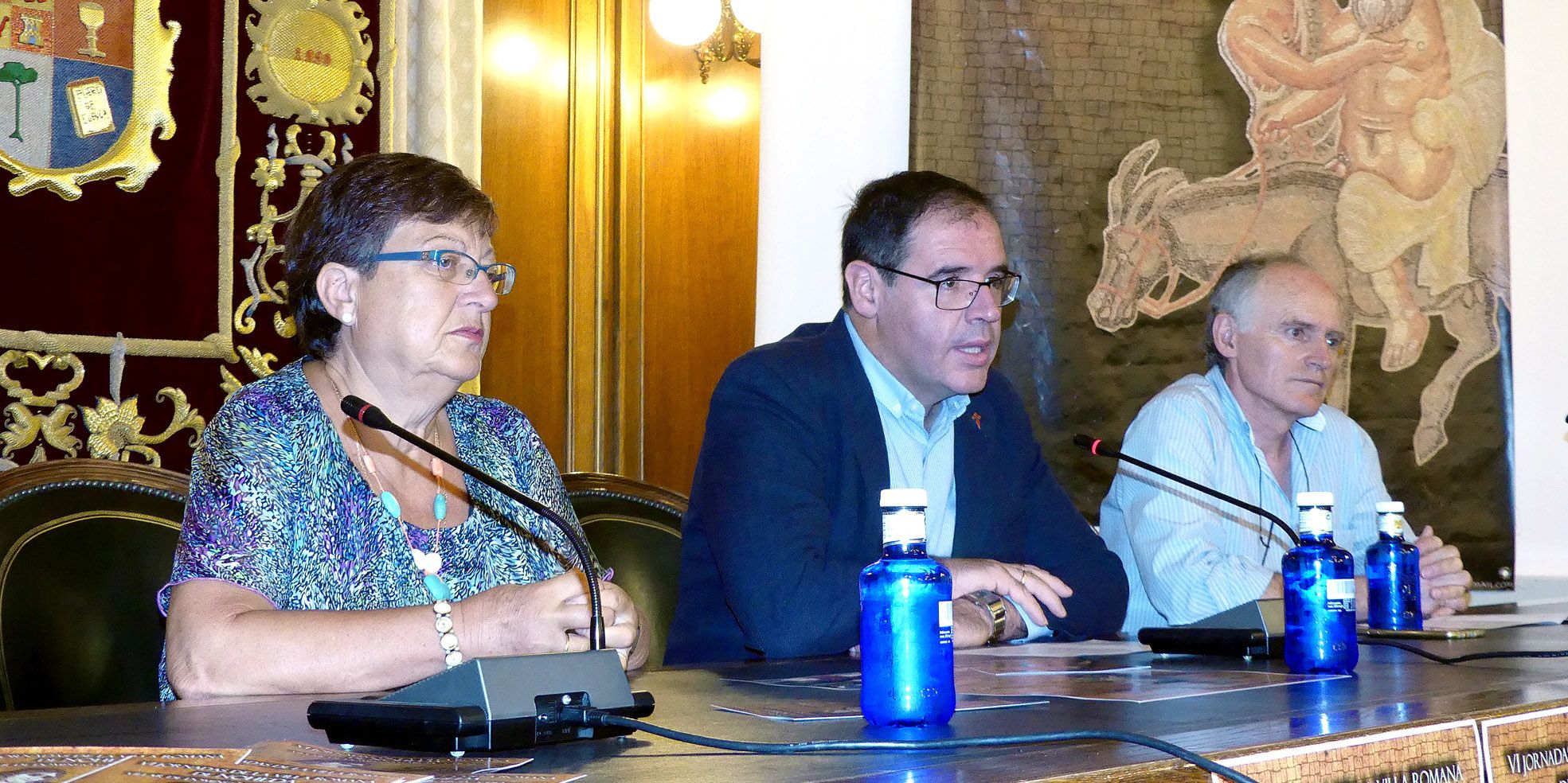 Las VI Jornadas de la Villa Romana de Noheda, marcadas por la posibilidad de contemplar parte de su mosaico