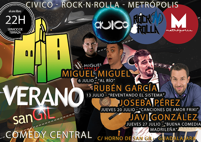 Llegan a Guadalajara los Monólogos de San Gil, un clásico veraniego para no dejar de reír