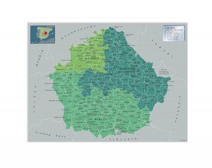 Cuando Molina de Aragón, Pareja o Requena fueron de Cuenca.... Lo que cambia una provincia 11 La provincia de Cuenca en la actualidad