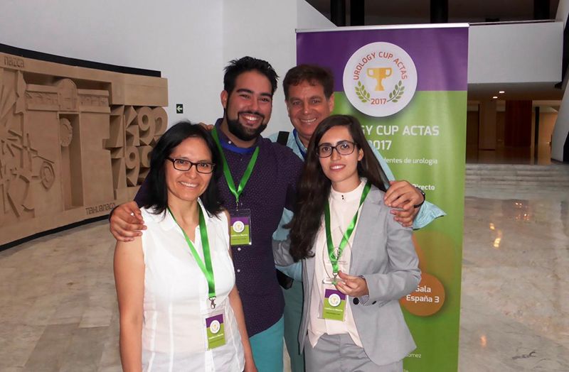Médicos residentes de Urología de Castilla-La Mancha, subcampeones de España de la primera Competición de Casos Clínicos