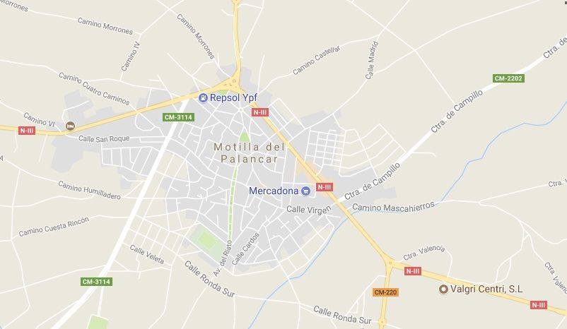 Se incendia un turismo en Motilla del Palancar