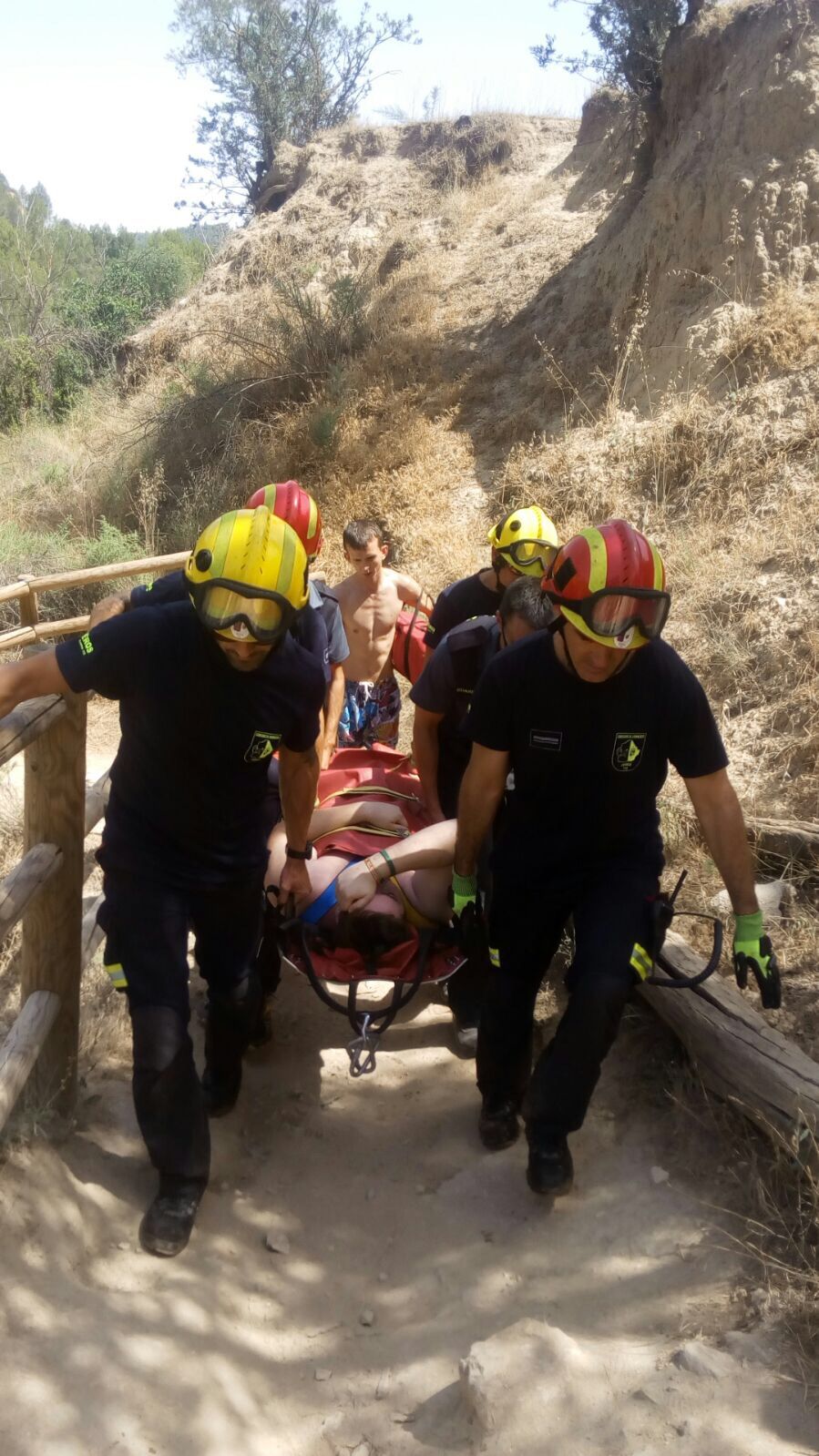 Segundo rescate en tres días en Las Chorreras de Enguídanos